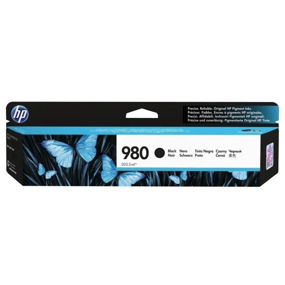 HP 980 Black Ink Cartridge, D8J10A