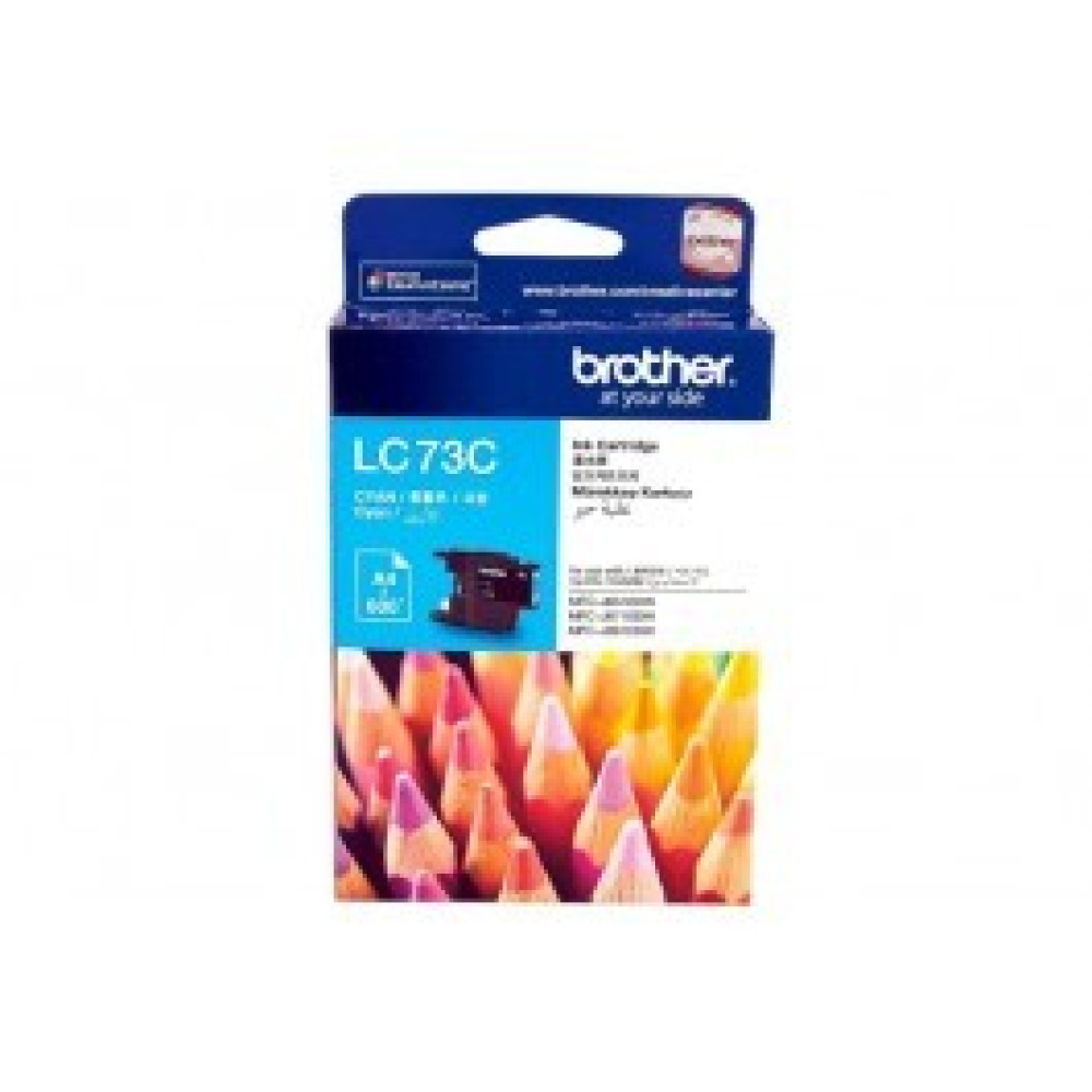 Brother LC-73 Cyan Ink Cartridge