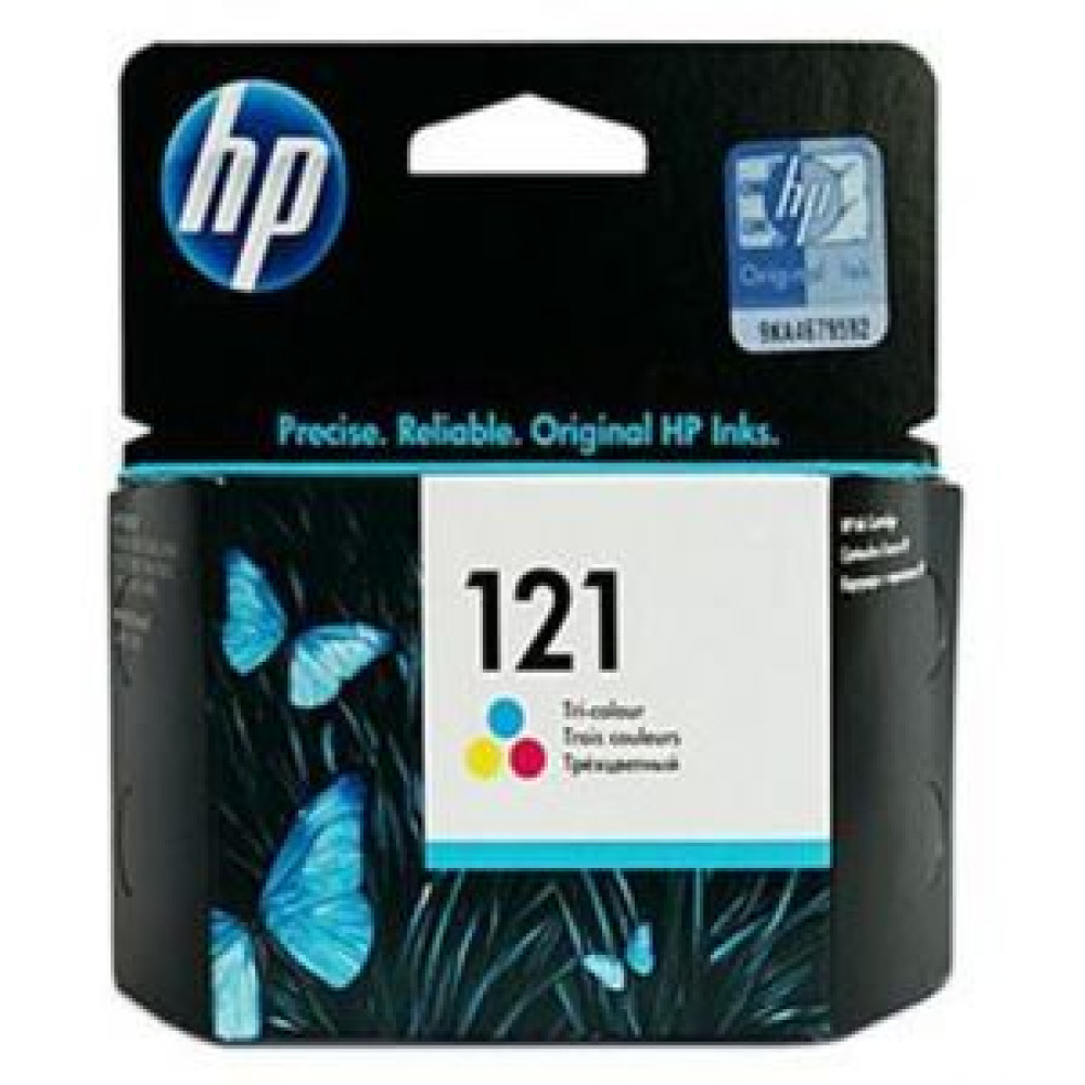 HP 121  CC643HE Tri Colour Ink Cartridge