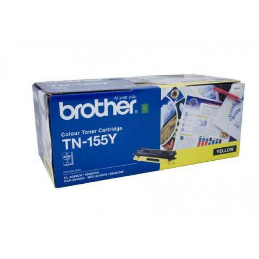 Brother Toner Cartridge, Yellow [TN155 ]