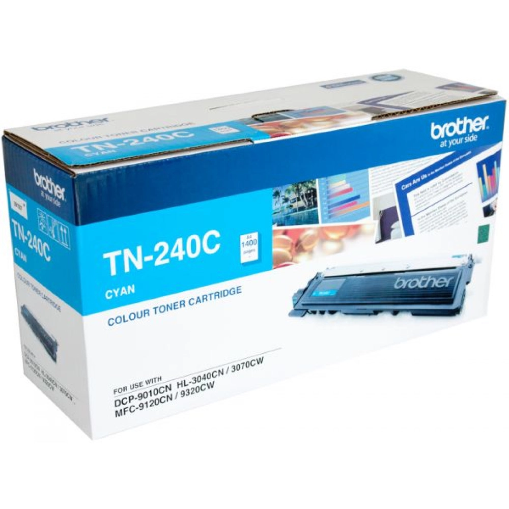 Brother Toner Cartridge, Cyan [TN240C]