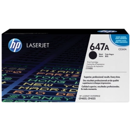 HP 647A Black LaserJet Toner Cartridge(ce260)