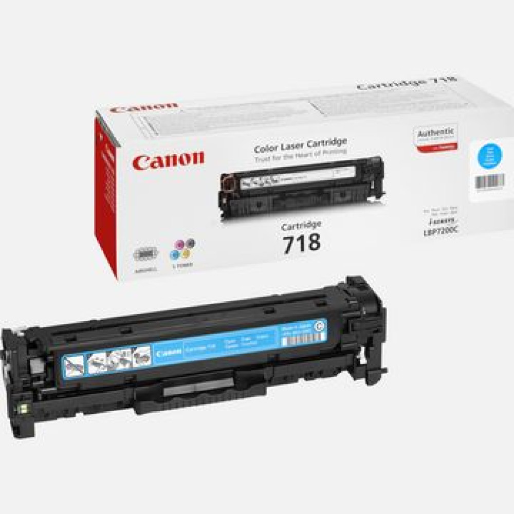 Canon EP-718 Cyan Toner Cartridge