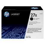   HP 27xBlack LaserJet Toner Cartridge (C4127x)