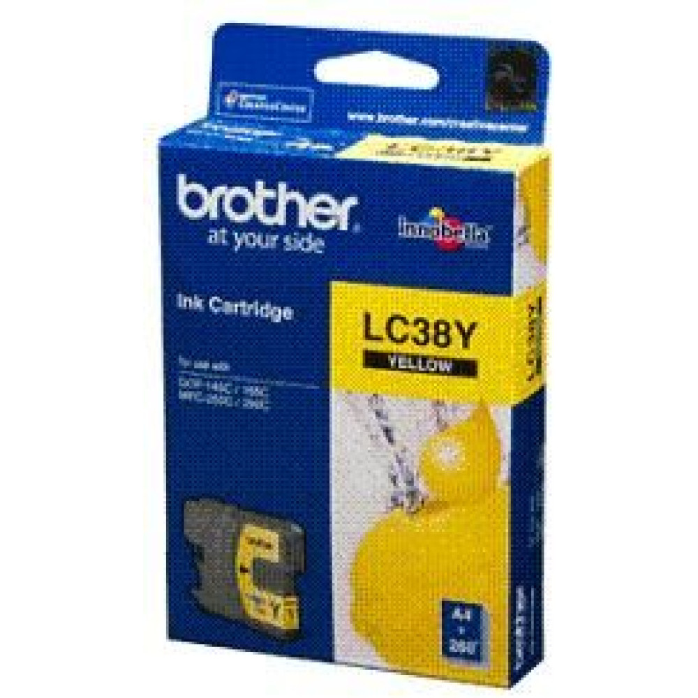 Brother LC-38 Ink Cartridge - Yellow