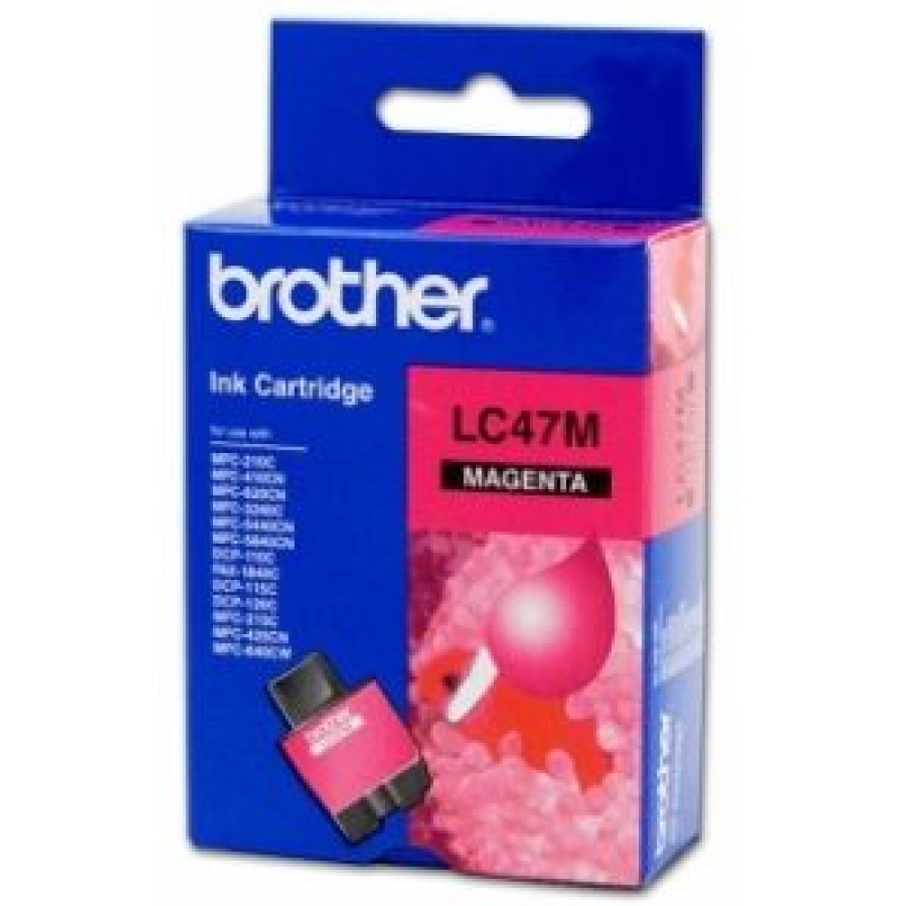 Brother LC-47 Ink Cartridge (Magenta)