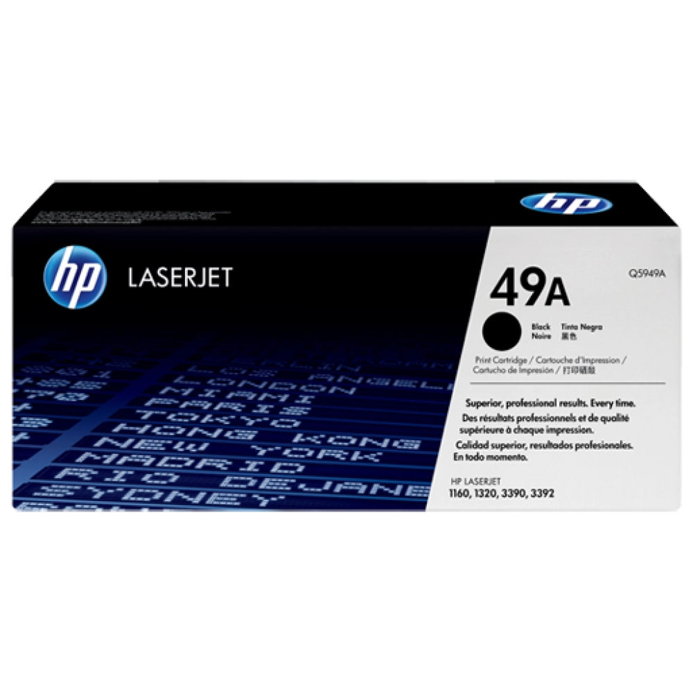 HP 49A Black LaserJet Toner Cartridge(Q5949A)