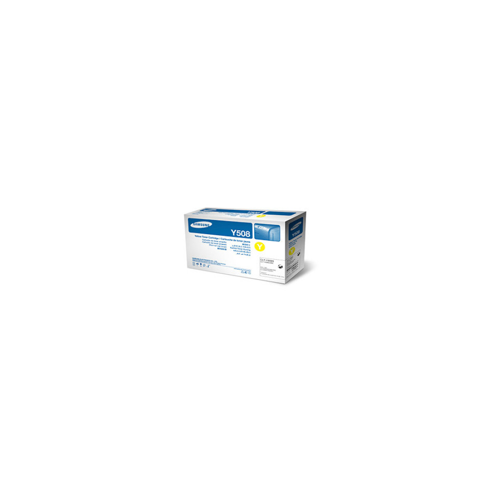 Samsung CLT-Y508L Yellow Toner Cartridge, High Yield