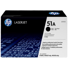 HP 51A Black LaserJet Toner Cartridge( Q7551A)