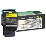 Lexmark C540H1Y Yellow   C540 / X543   Yellow Toner Cartridge
