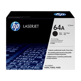  HP 64A Black LaserJet Toner Cartridge (CC364A)