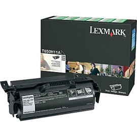 Lexmark T650H11A(T 650/652/654) Black Return Program Toner Cartridge, High Yield