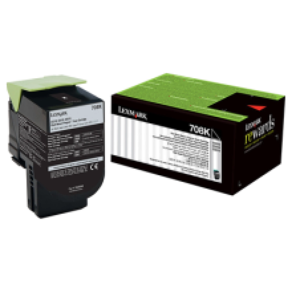 Lexmark 70C80KO Black (cs510de,cs410dn,cs310dn,cs310n,cs410n)