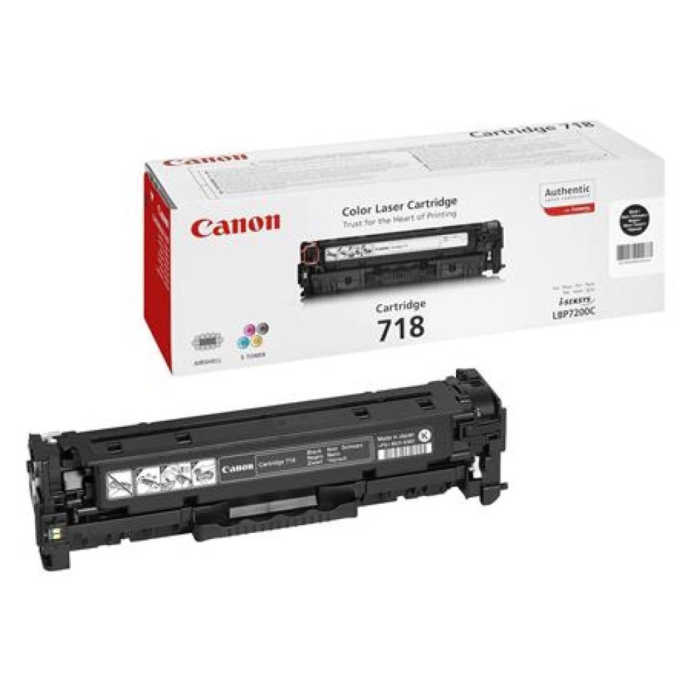 Canon EP-718 Black Toner Cartridge 