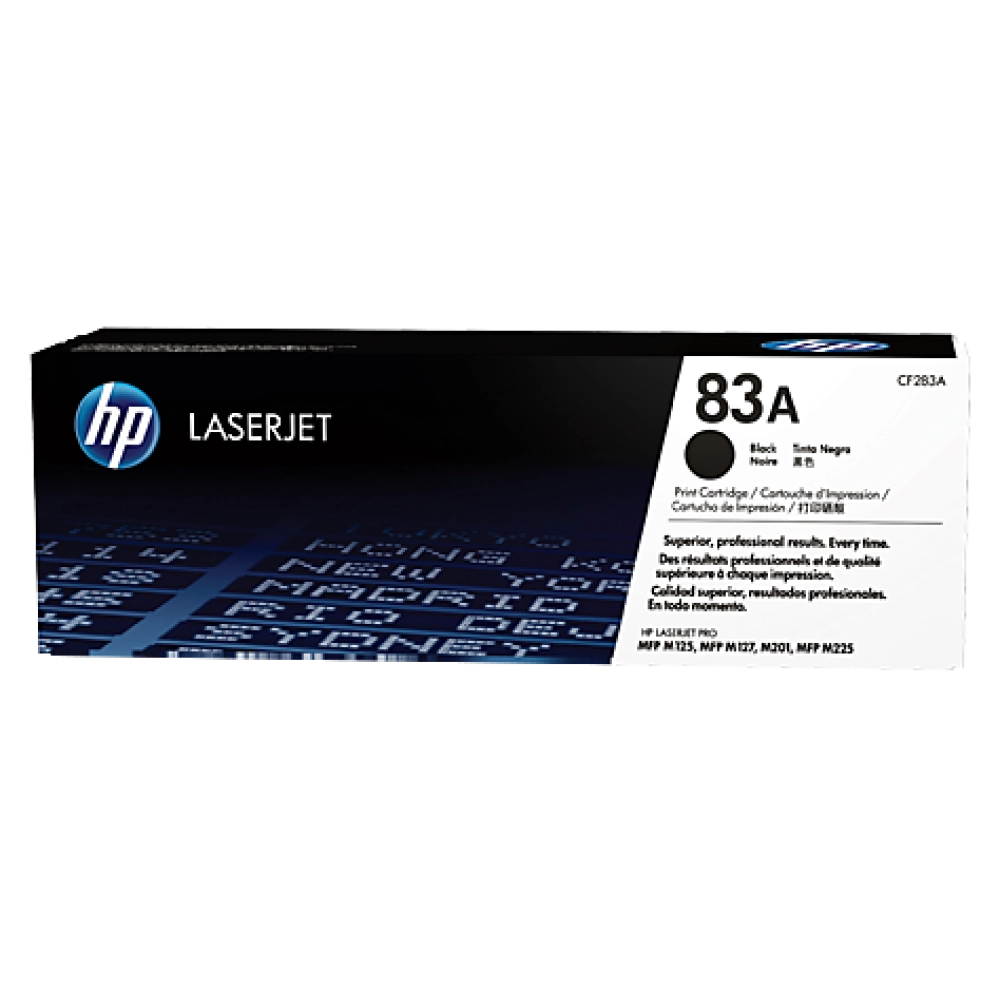 HP 83A Twin Pack  Black Original LaserJet Toner Cartridge (CF283A)