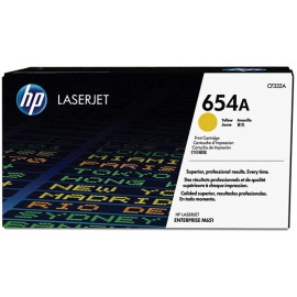 HP 654A Yellow Toner 15K Yd(CF 332 A)