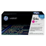 HP 124A (Q6003A) Magenta Original LaserJet Toner Cartridge