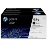 HP 53X High Yield Black Original LaserJet Toner Cartridge (Q7553X)