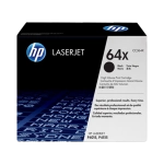 HP 64X High Yield Black Original LaserJet Toner Cartridge (CC364X)