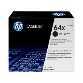 HP 64X High Yield Black Original LaserJet Toner Cartridge (CC364X)