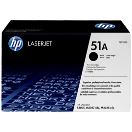 HP 51A (Q7551A) Black Original LaserJet Toner Cartridge 