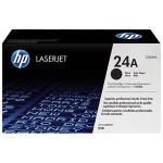 HP 24A Black Original LaserJet Toner Cartridge (Q2624A)