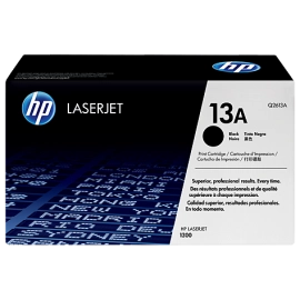 HP 13A Black Original LaserJet Toner Cartridge (Q2613A)