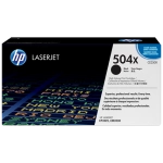 HP 504X High Yield Black Original LaserJet Toner Cartridge (CE250X)