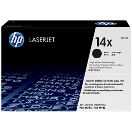 HP 14X High Yield Black Original LaserJet Toner Cartridge (CF214X)