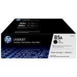 HP 85A 2-pack Black Original LaserJet Toner Cartridges (CE285AD)