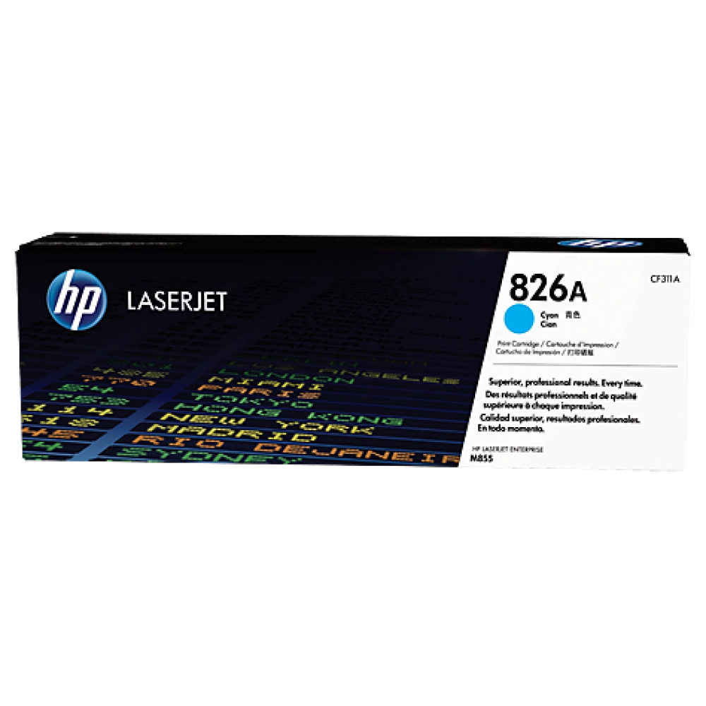HP 826A Cyan Original LaserJet Toner Cartridge (CF311A)