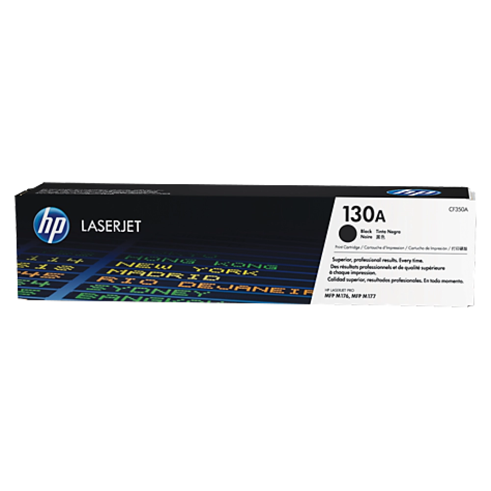 HP 130A (CF350A) Black Original LaserJet Toner Cartridge 