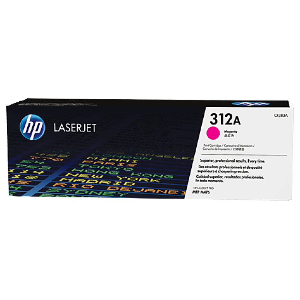 HP 312A Magenta Original LaserJet Toner Cartridge (CF383A)