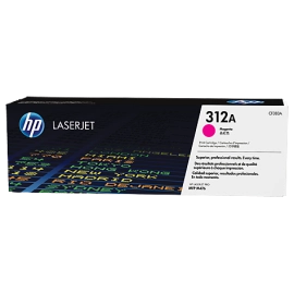 HP 312A Magenta Original LaserJet Toner Cartridge (CF383A)