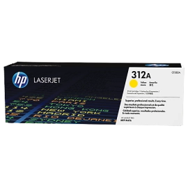 HP 312A Yellow Original LaserJet Toner Cartridge (CF382A)