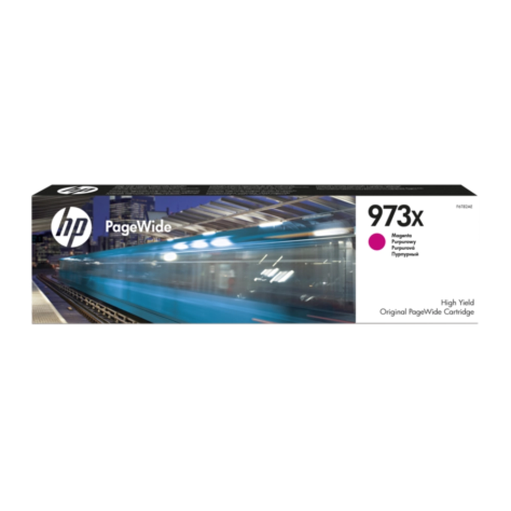 HP 973X High Yield Magenta Original PageWide Cartridge