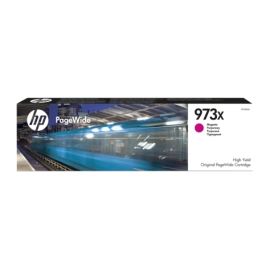 HP 973X High Yield Magenta Original PageWide Cartridge