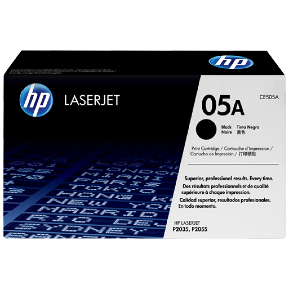 HP 05A Black Original LaserJet Toner Cartridge