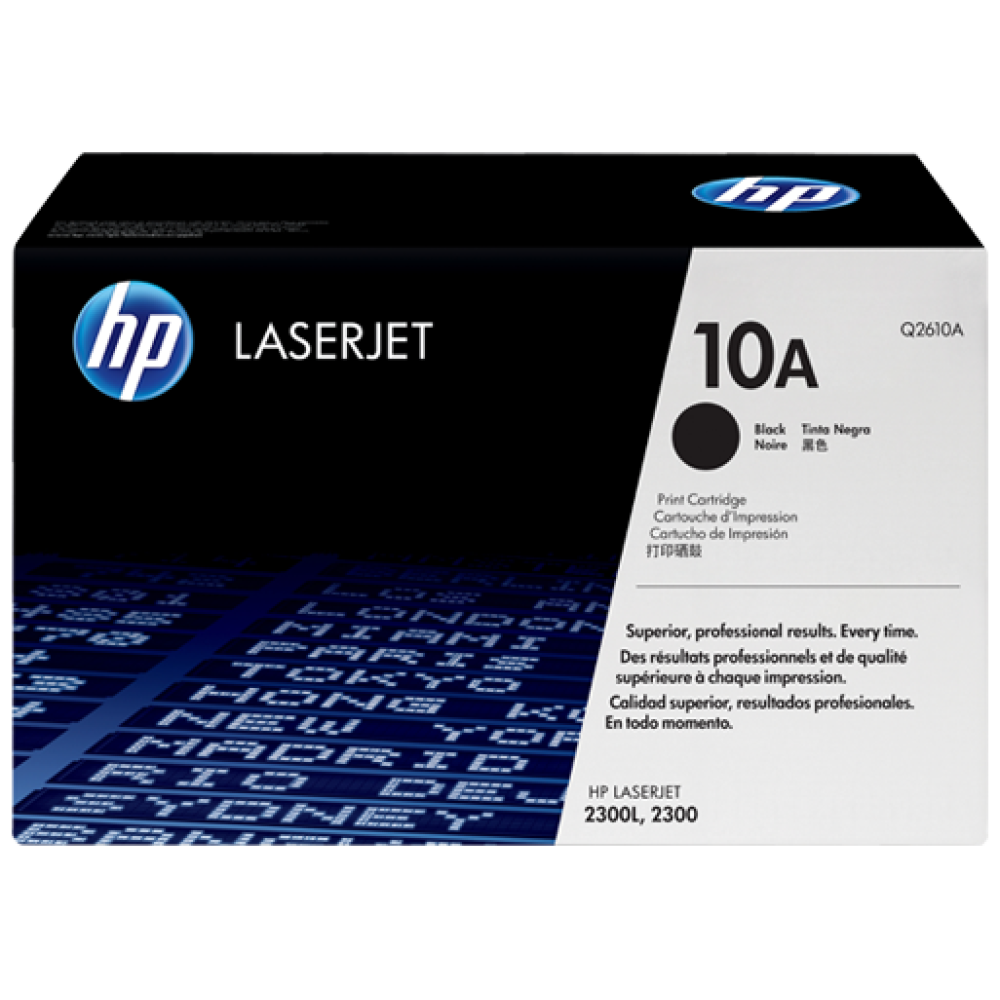HP 10A Black LaserJet Toner Cartridge