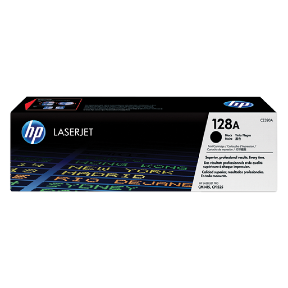 HP 128A (CE320) Black LaserJet Toner