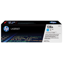 HP 128A (CE321) Cyan LaserJet Toner Cartridge