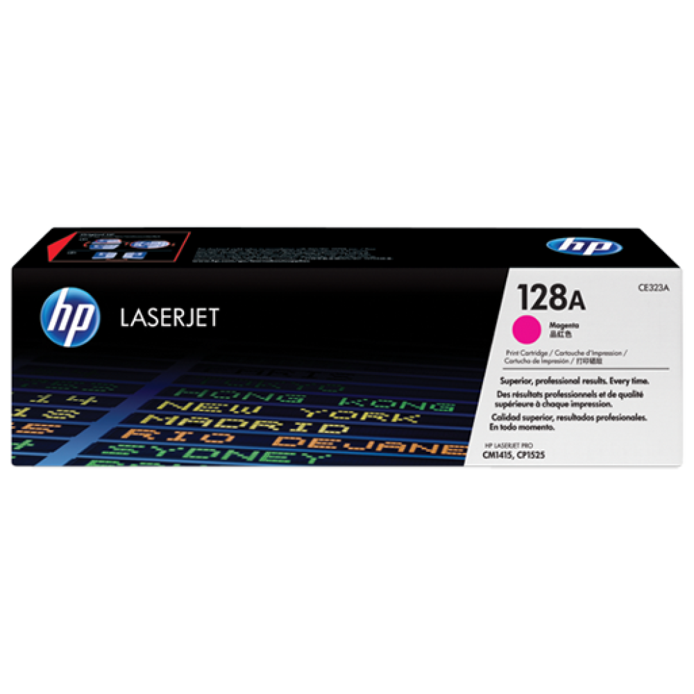 HP 128A (CE323) Magenta LaserJet Toner Cartridge