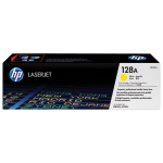 HP 128A (CE322) Yellow LaserJet Toner Cartridge