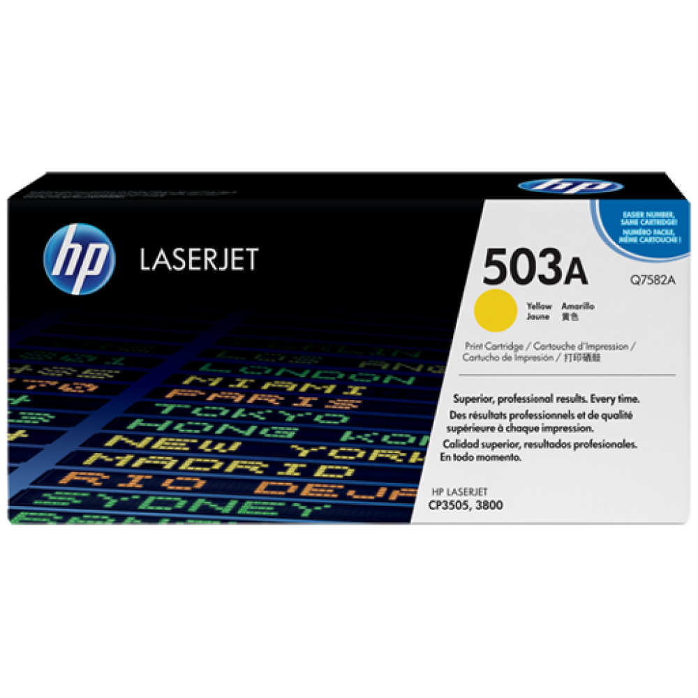 HP 503A Yellow LaserJet Toner Cartridge