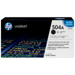 HP 504A Black LaserJet Toner Cartridge