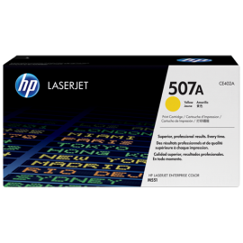 HP 507A Yellow LaserJet Toner Cartridge