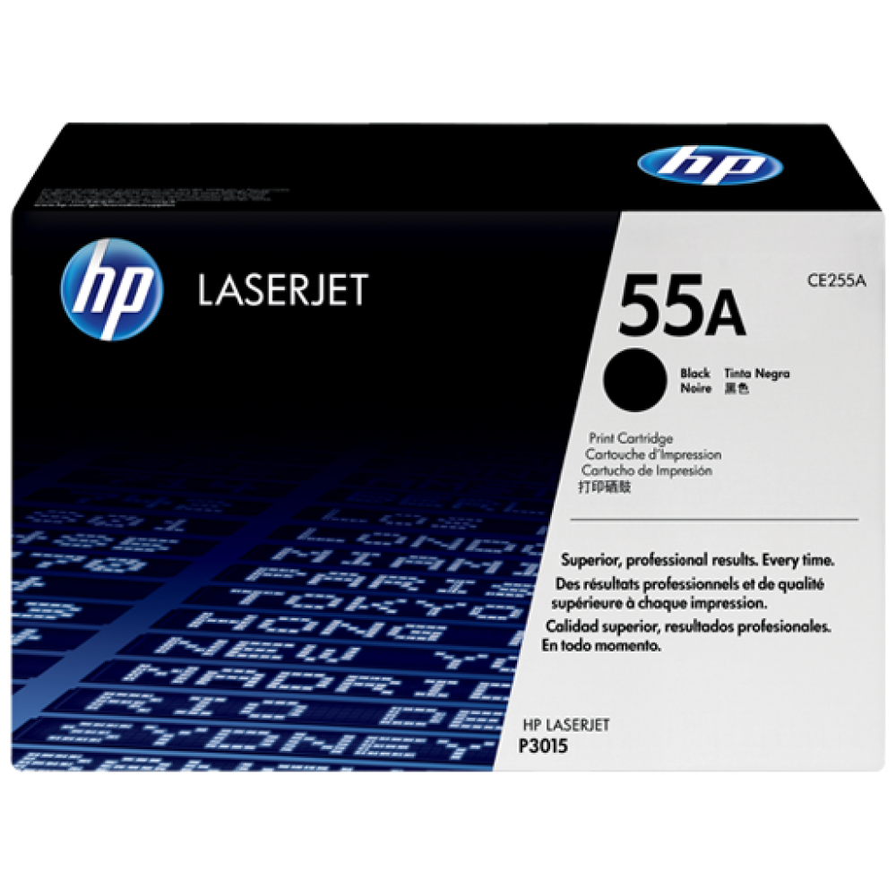 HP 55A Black LaserJet Toner Cartridge
