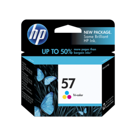 HP 57 Tri-color Original Ink Cartridge