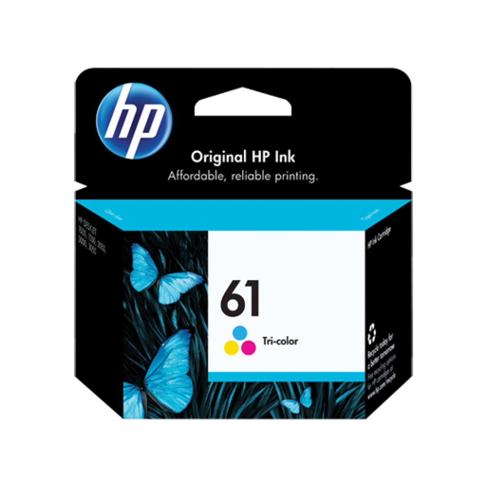 HP 61 Tri-color Original Ink Cartridge
