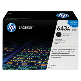 HP 643A Black LaserJet Toner Cartridge